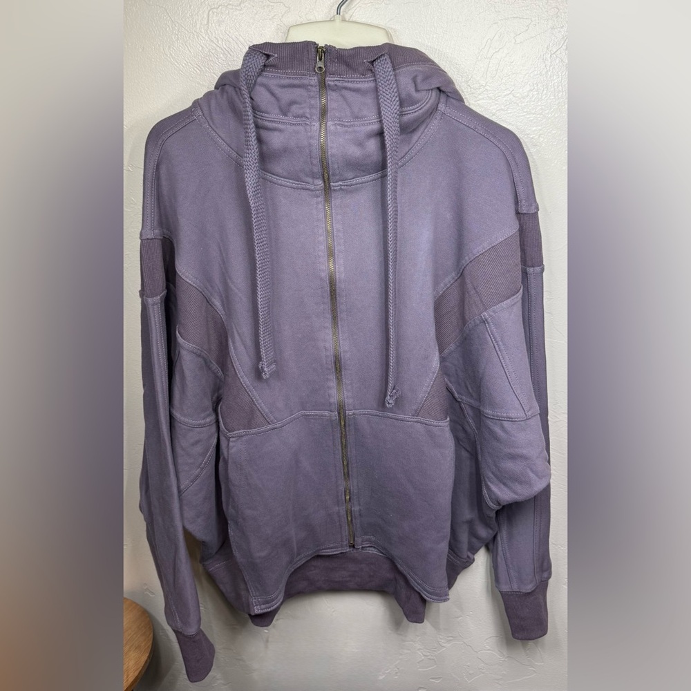 Fantastic Fawn Purple Zip Up Jacket - Picture 3 of 7